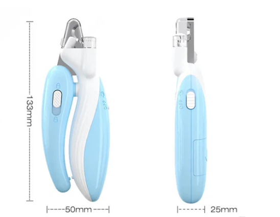 Pawluminex Electric Nail Trimmer with Safety LED Light